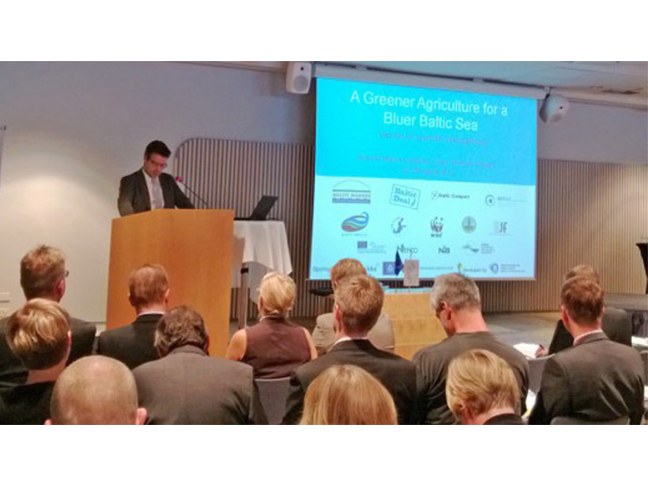 Конференция «The greener agriculture for bluer Baltic sea»